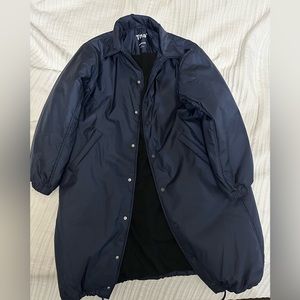 Aritzia Tna Coaches Long Jacket